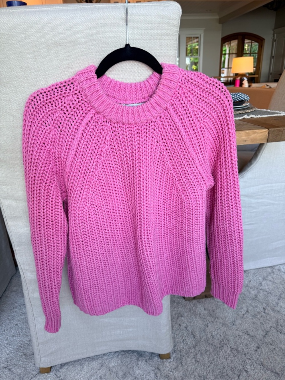 Tommy Bahama Cozy Pink Chunky Knit Sweater - Women's